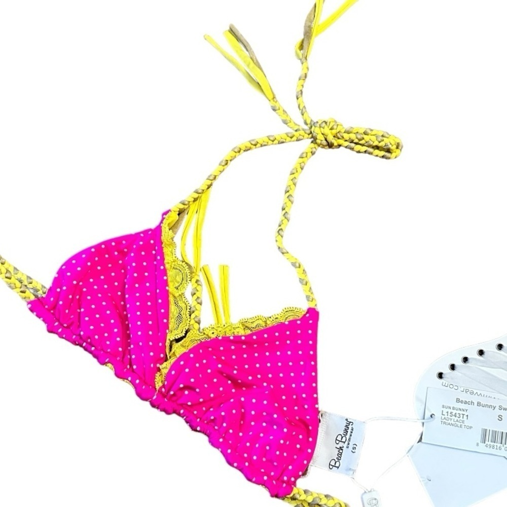 Beach Bunny Sun Bunny Bikini Top nwt